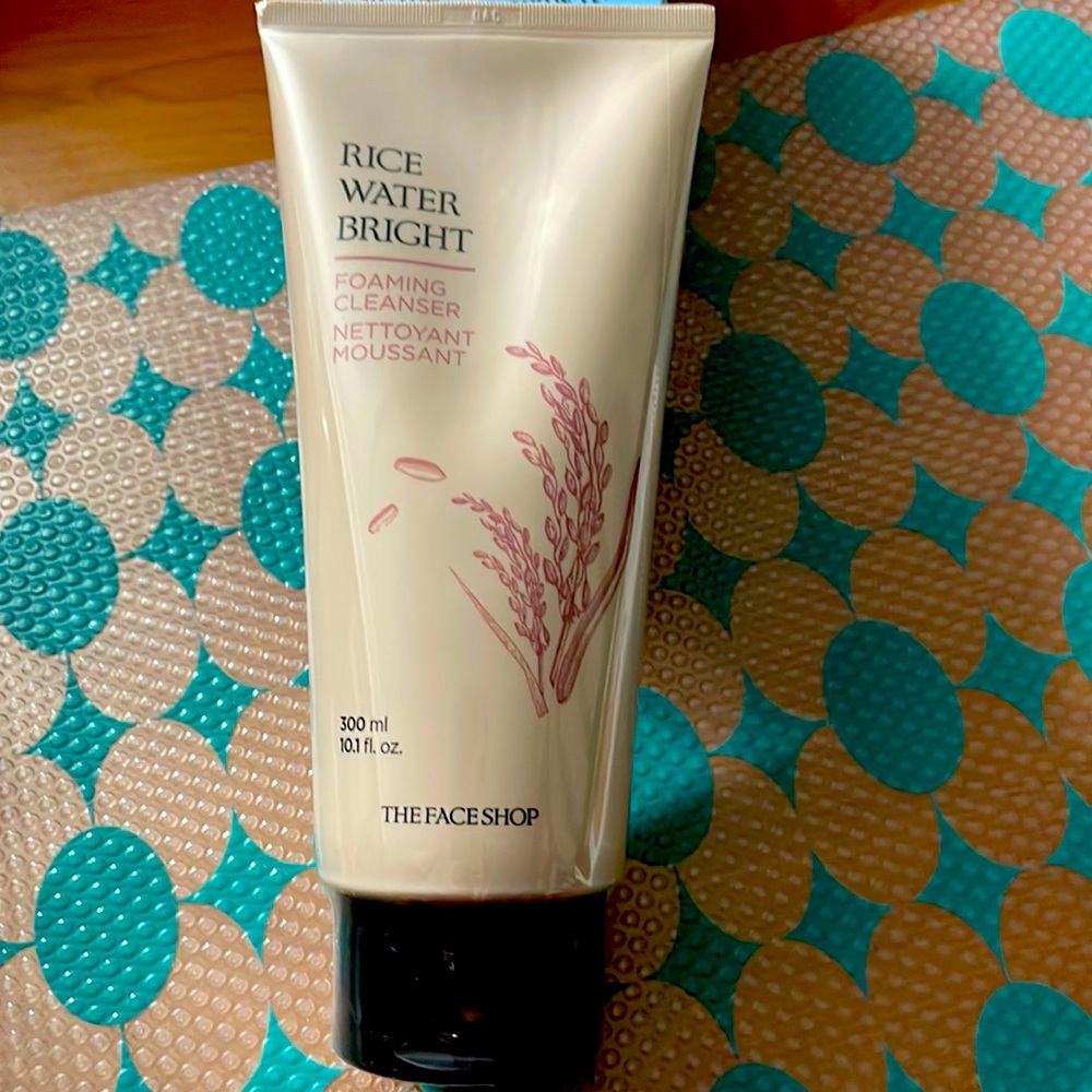 Brand New. The Face Shop - Rice Water Bright Foaming Cleanser. $10